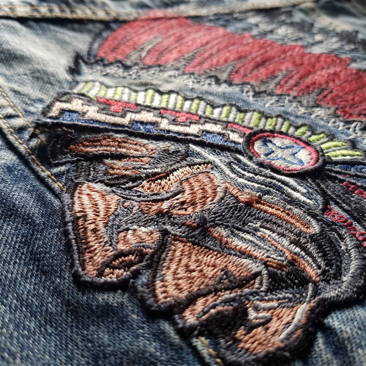 Native Artisan Hand-Woven Chief Jacket