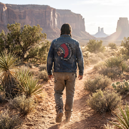 Native Artisan Hand-Woven Chief Jacket